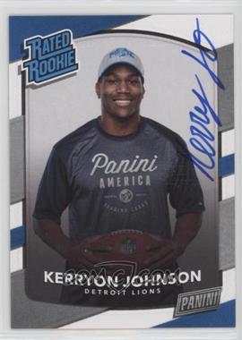 2018 Panini NFLPA Rookie Premiere Autographs - [Base] - Personal Edition #_KEJO - Kerryon Johnson