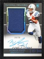 Rookie Patch Autograph - Nyheim Hines #/20