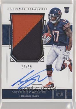 2018 Panini National Treasures - [Base] #189 - Rookie Patch Autograph - Anthony Miller /99