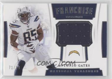 2018 Panini National Treasures - Franchise Treasures #FT-AG - Antonio Gates /99