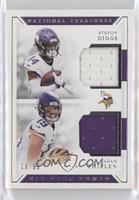 Stefon Diggs, Adam Thielen #/99