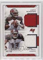 Jameis Winston, Mike Evans #/99