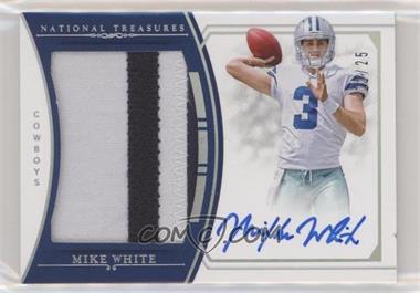 2018 Panini National Treasures - Rookie Material Signatures RPS - Holo Silver #RMS-MWH - Mike White /25
