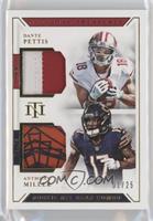 Dante Pettis, Anthony Miller #/25