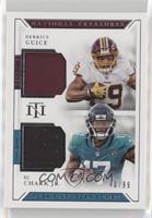 Derrius Guice, D.J. Chark #/99