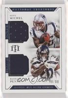 Sony Michel, Rashaad Penny #/99