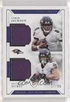 Lamar Jackson, Hayden Hurst #/99