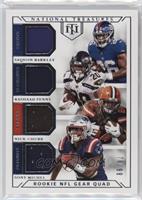 Saquon Barkley, Rashaad Penny, Nick Chubb, Sony Michel #/99