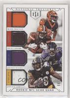 Jaylen Samuels, Nick Chubb, Jaleel Scott, Mark Walton #/99