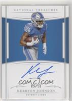 Kerryon Johnson #/10