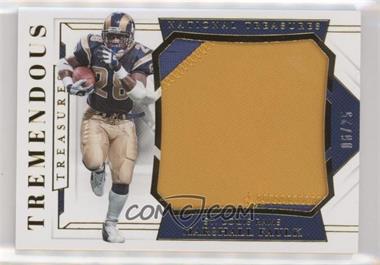 2018 Panini National Treasures - Tremendous Treasures - Prime #TT-MF - Marshall Faulk /25