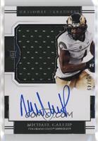 College Materials Signatures - Michael Gallup #/49