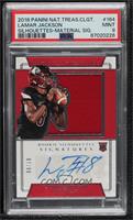 Rookie Silhouettes Signatures - Lamar Jackson [PSA 9 MINT] #/99