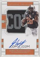 College Materials Signatures - James Washington #/25