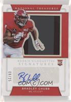 Rookie Silhouettes Signatures - Bradley Chubb #/25