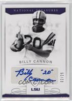 Signatures - Billy Cannon #/25