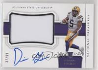 College Materials Signatures - Derrius Guice #/99