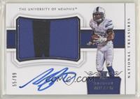 College Materials Signatures - Anthony Miller #/99