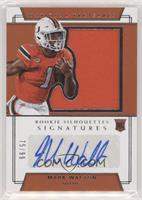 Rookie Silhouettes Brand Signatures - Mark Walton #/99