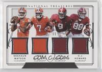 Deshaun Watson, Mike Williams, Bo Scarbrough, O.J. Howard #/99