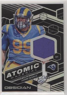 2018 Panini Obsidian - Atomic Material Relics #AM-1 - Aaron Donald /100