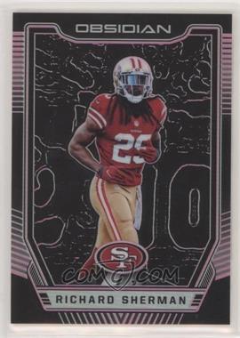 2018 Panini Obsidian - [Base] - Electric Etch Purple #44 - Richard Sherman /75