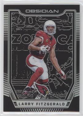 2018 Panini Obsidian - [Base] #24 - Larry Fitzgerald /100