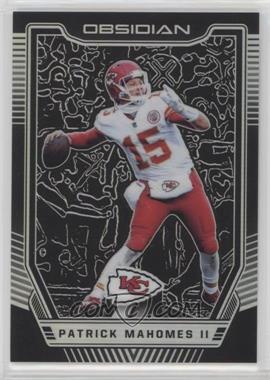 2018 Panini Obsidian - [Base] #72 - Patrick Mahomes II /100