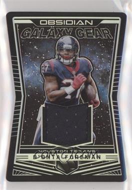 2018 Panini Obsidian - Galaxy Gear Relics #GG-10 - D'Onta Foreman /100