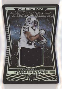 2018 Panini Obsidian - Galaxy Gear Relics #GG-23 - Marshawn Lynch /100