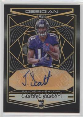 2018 Panini Obsidian - Rookie Autographs - Electric Etch Orange #RKA-JS.2 - Jaleel Scott /50