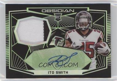 2018 Panini Obsidian - Rookie Jersey Autographs - Electric Etch Green #RJ-IS - Ito Smith /25