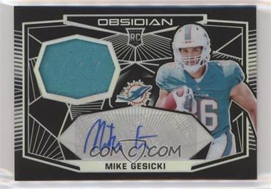 2018 Panini Obsidian - Rookie Jersey Autographs #RJ-MG.2 - Mike Gesicki /100