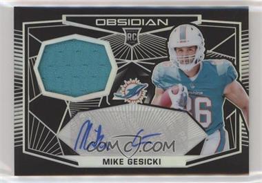 2018 Panini Obsidian - Rookie Jersey Autographs #RJ-MG.2 - Mike Gesicki /100