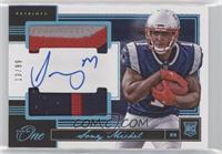 Rookie Dual Patch Autographs - Sony Michel [EX to NM] #/99