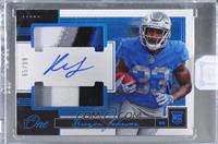 Rookie Dual Patch Autographs - Kerryon Johnson [Uncirculated] #/99