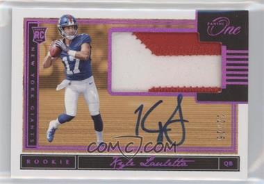 2018 Panini One - [Base] - Red #21 - Rookie Patch Autograph - Kyle Lauletta /25