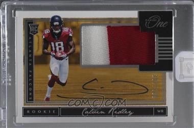 2018 Panini One - [Base] #15 - Rookie Patch Autograph - Calvin Ridley /199 [Uncirculated]