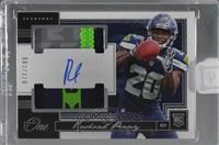 Rookie Dual Patch Autographs - Rashaad Penny [Uncirculated] #/199