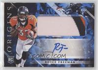 Rookie Jumbo Patch Autographs - Royce Freeman #/49