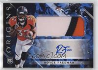 Rookie Jumbo Patch Autographs - Royce Freeman #/49