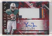 Rookie Jumbo Patch Autographs - Kalen Ballage #/99