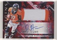 Rookie Jumbo Patch Autographs - DaeSean Hamilton #/99