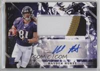 Rookie Jumbo Patch Autographs - Hayden Hurst