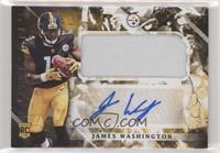 Rookie Jumbo Patch Autographs - James Washington