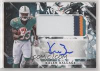 Rookie Jumbo Patch Autographs - Kalen Ballage