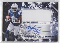 Rookie Jumbo Patch Autographs - Nyheim Hines [EX to NM]