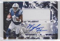 Rookie Jumbo Patch Autographs - Nyheim Hines