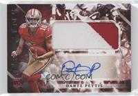 Rookie Jumbo Patch Autographs - Dante Pettis [EX to NM]