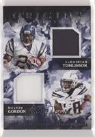 LaDainian Tomlinson, Melvin Gordon [Noted] #/25